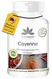 Cayenne-Pfeffer Capsicum - mit Capsaicin - 60 Kapseln - vegan
