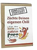 Vatertagsgeschenk Chili Anzuchtset - Geschenkidee stärkster Papa der Welt - Papa Geschenk Vatertag Weihnachtsgeschenk