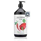 GREEN HOME LOVE NATURE®️ 1L Bio Chili/Paprika Dünger mit hohem Nährstoffgehalt - nachhaltiger Paprika Dünger einfach zu dosieren - Made in Germany