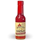 Scovillas Hot Gourmet SCORPION STING Trinidad Scorpion Hot Sauce, 148ml