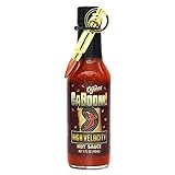 CaJohns High Velocity Hot Sauce mit Bullet Keychain , 148 ml