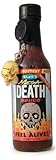 Hot Sauce, Blair's Mega Death Hot Sauce, 5oz Glass Jar, w/Skull Key Chain by Unknown