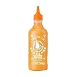 FLYING GOOSE Sriracha Mayoo Sauce - Mayonnaise, leicht scharf, orange Kappe, Würzsauce aus Thailand, 1er Pack (1 x 455 ml)