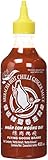 FLYING GOOSE Sriracha scharfe Chilisauce mit Ingwer - scharf, gelbe Kappe, Würzsauce aus Thailand, 2er Pack (2 x 455 ml)