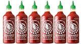 6er Pack FLYING GOOSE [6x 730ml] Sriracha Hot Chili Sauce, Scharfe Chilisauce