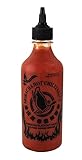 [ 455ml ] FLYING GOOSE Sriracha Hot Chilli BLACKOUT Sauce - EXTREMELY HOT Chilisauce