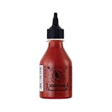 [ 200ml ] FLYING GOOSE Sriracha Hot Chilli BLACKOUT Sauce - EXTREMELY HOT Chilisauce