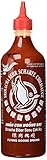 FLYING GOOSE Sriracha sehr scharfe Chilisauce - sehr scharf, rote Kappe, Würzsauce aus Thailand, 1er Pack (1 x 730 ml)