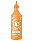 FLYING GOOSE Sriracha Mayoo Sauce - Mayonnaise, leicht scharf, orange Kappe, Würzsauce aus Thailand, 2er Pack (2 x 730 ml)