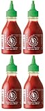 [ 4x 200ml ] FLYING GOOSE Sriracha scharfe Chilisauce HOT Chilli Sauce