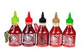 Flying Goose Sriracha scharfe Chilisaucen 5er Set (5 x 200ml)