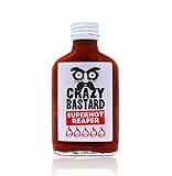 Crazy B. Superhot Reaper - Ultra scharfe Chili-Sauce mit 50% Carolina Reaper Chili…